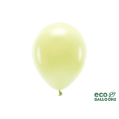 Eko baloni 26 cm pasteļi, gaiši dzelteni (1 gab. / 10 gab.)