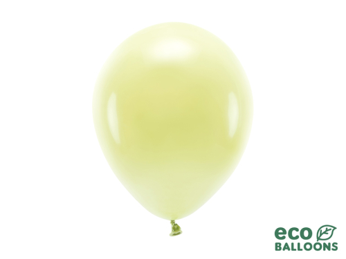 Эко Воздушные шары пастель 26см, светло-желтые (1 шт. / 10 шт.)