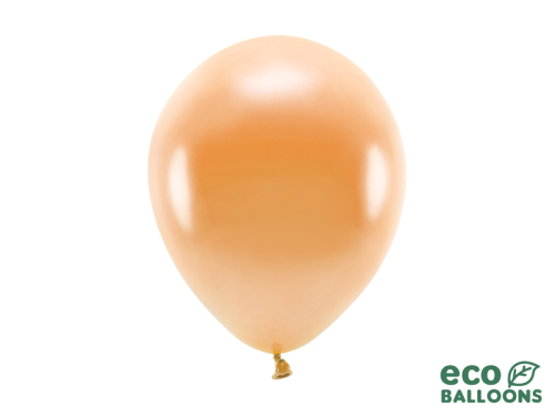 Eko baloni 26 cm metāliski, oranži (1 gab. / 10 gab.)