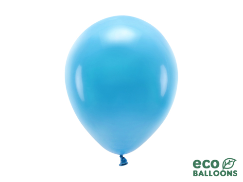 Eko baloni 26 cm pasteļtoņi, tirkīza (1 gab. / 100 gab.)