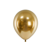 Spīdīgi baloni 30 cm, zelta (1 gab. / 50 gab.)
