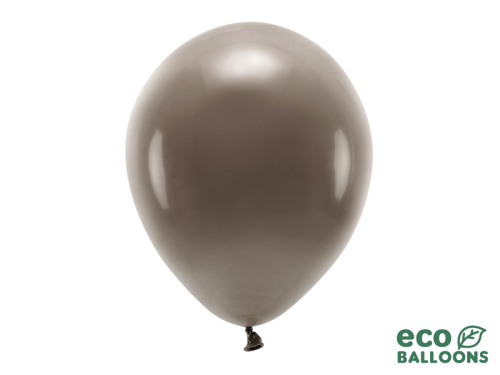 Eko baloni 30 cm pasteļi, brūni (1 gab. / 10 gab.)