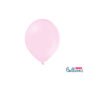 Spēcīgi baloni 27 cm, pasteļi gaiši rozā (1 gab. / 50 gab.)