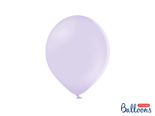 Spēcīgi baloni 27 cm, gaiši ceriņi (1 gab. / 100 gab.)