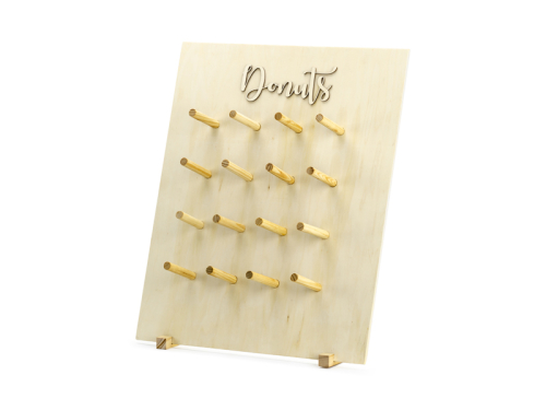 Donut Wall, натуральное дерево, 45x55см Donut Wall, натуральное дерево, 45x55см