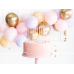 Vienkāršas dzimšanas dienas sveces, gaiši rozā, 14 cm (1 gab. / 12 gab.)