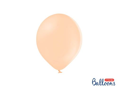 Spēcīgi baloni 23 cm, pastelis gaiši persiks (1 gab. / 100 gab.)