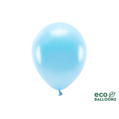 Eko baloni 26 cm metāliski, gaiši zili (1 gab. / 10 gab.)