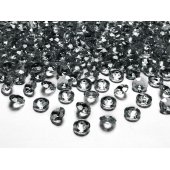 Diamond confetti, grey, 12mm (1 pkt / 100 pc.)