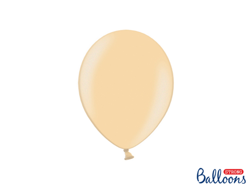 Spēcīgi baloni 23 cm, metāliski spilgti oranži (1 pkt / 100 gab.)