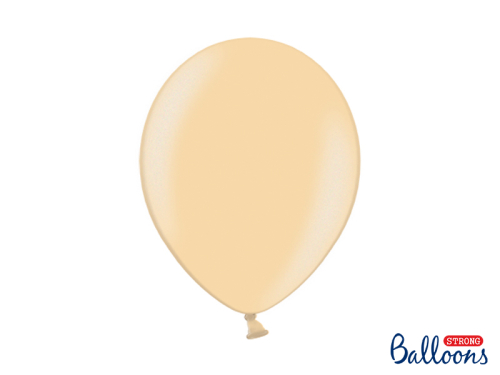 Spēcīgi baloni 30 cm, metāliski spilgti oranži (1 pkt / 100 gab.)