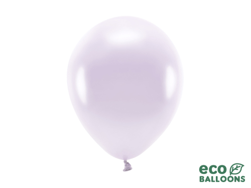 Eko baloni 26 cm metāliski, ceriņi (1 gab. / 10 gab.)