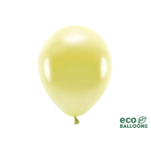 Eko baloni 30 cm metāliski, gaiši dzelteni (1 gab. / 10 gab.)