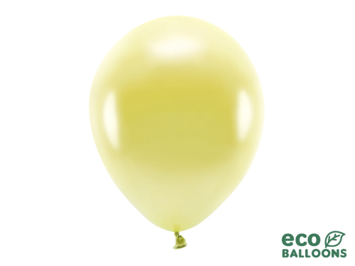 Eco Balloons 30см металлик, светло-желтый (1 шт. / 10 шт.)