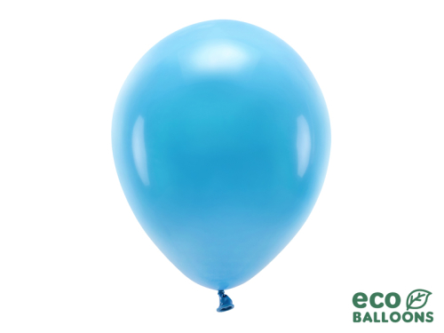 Eko baloni 30 cm pasteļtoņi, tirkīza (1 gab. / 10 gab.)