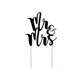 Топпер для торта Mr &amp; Mrs, 25,5см