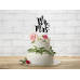 Топпер для торта Mr & Mrs, 25,5см Топпер для торта Mr & Mrs, 25,5см
