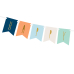Banner Happy Birthday, mix, 11.5 x 140 cm
