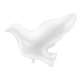 Воздушный шар из фольги Dove, белый, 77x66см