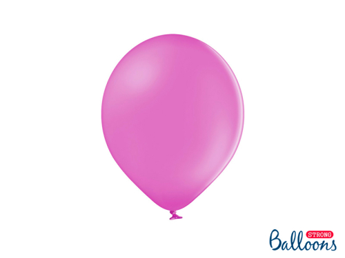 Spēcīgi baloni 27 cm, pasteļfuksija (1 gab. / 50 gab.)
