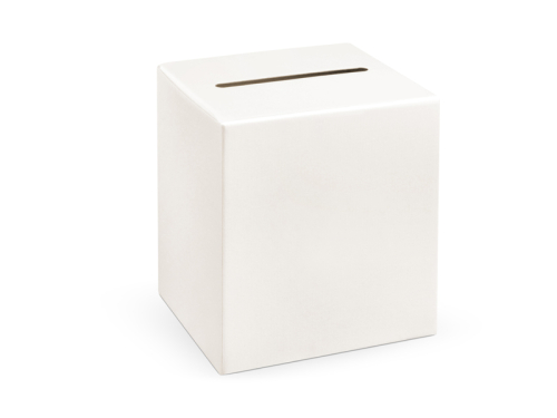 Коробка для свадебных открыток, кремовая, 24x24x24см