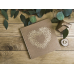Wooden place cards, diameter 4.5-6.5cm (1 pkt / 20 pc.)