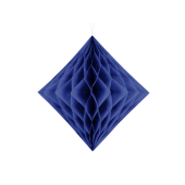 Honeycomb Diamond, navy blue, 30cm