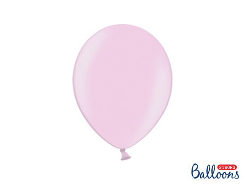 Spēcīgi baloni 27 cm, metāla konfektes rozā krāsā (1 gab. / 50 gab.) Spēcīgi baloni 27 cm, metāla konfektes rozā krāsā (1 gab. / 50 gab.)