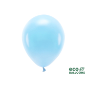Eko baloni 30 cm pasteļtoņi, debeszili (1 gab. / 100 gab.)
