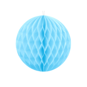 Honeycomb Ball, sky-blue, 10cm