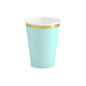 Cups, mint, 220ml (1 pkt / 6 pc.)