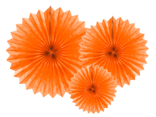 Audu ventilators, oranžs, 20-40 cm (1 gab. / 3 gab.)