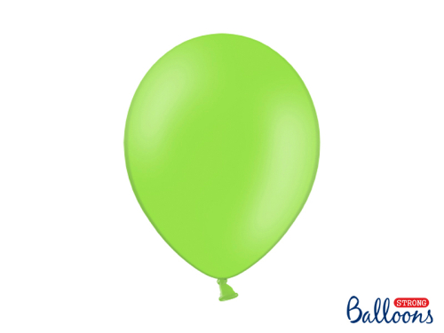 Spēcīgi baloni 30 cm, pasteļtoņi spilgti zaļi (1 gab. / 10 gab.)