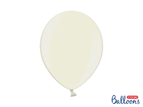 Spēcīgi baloni 30 cm, metālisks gaišs krēms (1 gab. / 100 gab.) Spēcīgi baloni 30 cm, metālisks gaišs krēms (1 gab. / 100 gab.)
