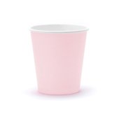 Krūzes, gaiši rozā pulveris, 180 ml (1 gab. / 6 gab.)
