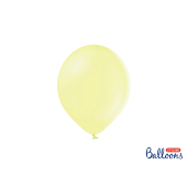 Spēcīgi baloni 23 cm, pasteļi gaiši dzelteni (1 gab. / 100 gab.)