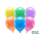 Eko baloni 26 cm pastelis, sajauc (1 gab. / 100 gab.)