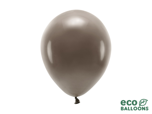 Eko baloni 26 cm pasteļi, brūni (1 gab. / 10 gab.)