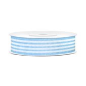 Лента Grosgrain, небесно-голубая, 18мм / 10м (1 шт. / 10 лм)