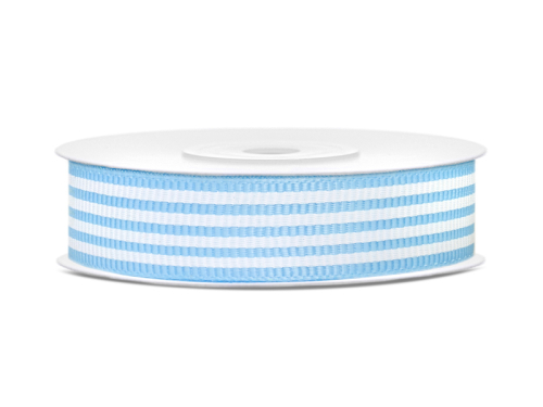 Лента Grosgrain, небесно-голубая, 18мм / 10м (1 шт. / 10 лм) Лента Grosgrain, небесно-голубая, 18мм / 10м (1 шт. / 10 лм)