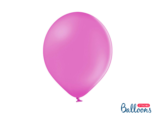 Spēcīgi baloni 30 cm, pasteļfuksija (1 gab. / 100 gab.)