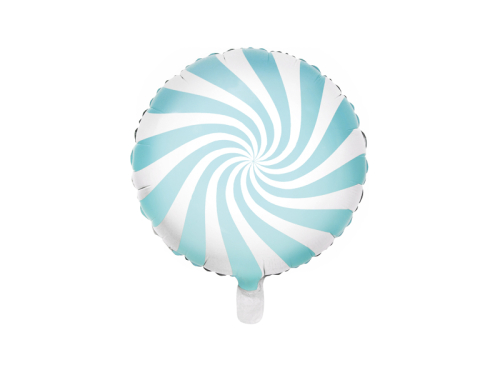 Фольгированный воздушный шар Candy, 35см, голубой