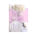 Pearl garlands, pearl, 1.3m (1 pkt / 5 pc.)
