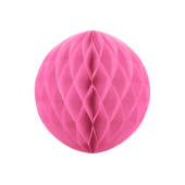 Сотовый шар, розовый, 40см