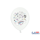 Balloons 30cm, Unicorn, Pastel Pure White (1 pkt / 50 pc.)
