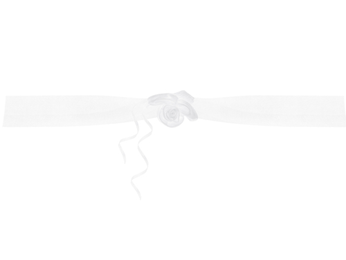 Organza garlands, white, 1.8m (1 pkt / 2 pc.) Organza garlands, white, 1.8m (1 pkt / 2 pc.)