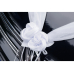 Organza garlands, white, 1.8m (1 pkt / 2 pc.) Organza garlands, white, 1.8m (1 pkt / 2 pc.)