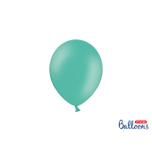 Spēcīgi baloni 12 cm, pasteļkrāsas akvamarīns (1 pkt / 100 gab.)