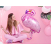 Folijas balons Flamingo, rozā, 70x95cm