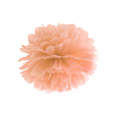 Audu papīrs Pompom, gaišs persiks, 35cm